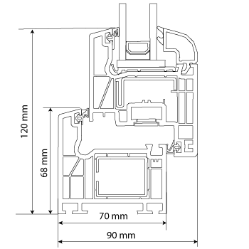 Schüco CT 70 Classic
