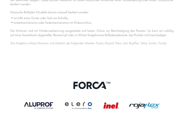 Motoren und Zubehör für Rollläden